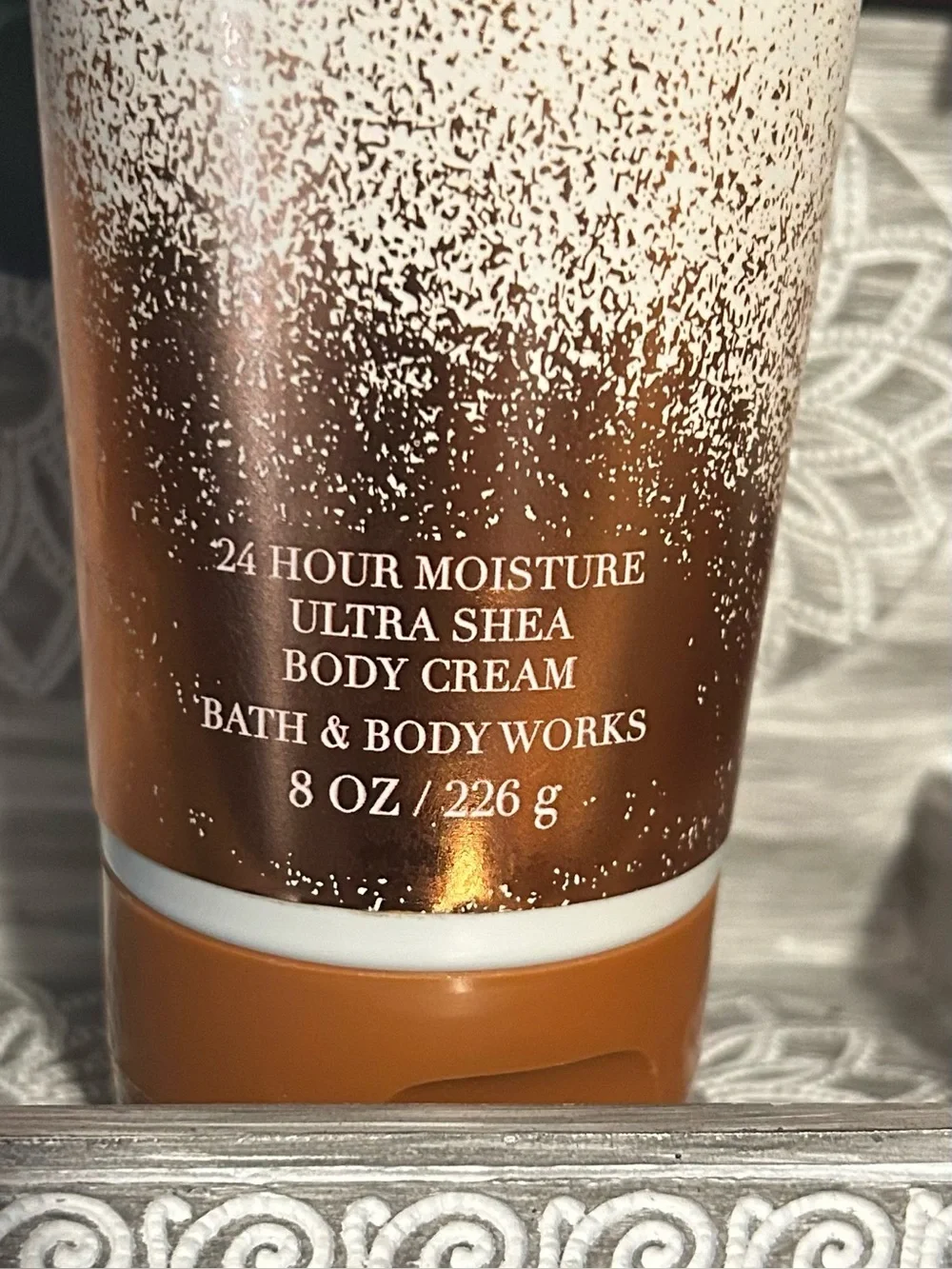 Bath & Body Works At the Beach Body Cream - White, Teal & Gold